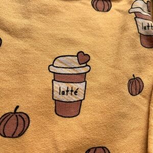 🎃☕️ PSL Petit Lem PL baby Pumpkin Spice Latte Girls Size 2T Jersey dress